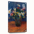 Flowers" by William James Glackens - Vibrant Floral Still Life Art