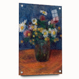 Flowers" by William James Glackens - Vibrant Floral Still Life Art
