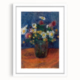 Flowers" by William James Glackens - Vibrant Floral Still Life Art