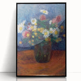 Flowers" by William James Glackens - Vibrant Floral Still Life Art