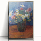 Flowers" by William James Glackens - Vibrant Floral Still Life Art