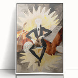 Modern Musician Wall Art - Abstract Contemporary Art Print 1918