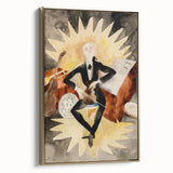 Modern Musician Wall Art - Abstract Contemporary Art Print 1918