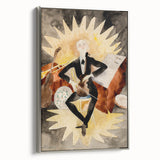 Modern Musician Wall Art - Abstract Contemporary Art Print 1918