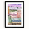 Modern Landscape Wall Art - Abstract Contemporary Poplar Design Print