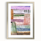 Modern Landscape Wall Art - Abstract Contemporary Poplar Design Print