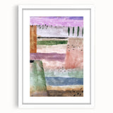 Modern Landscape Wall Art - Abstract Contemporary Poplar Design Print