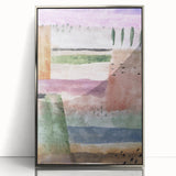 Modern Landscape Wall Art - Abstract Contemporary Poplar Design Print