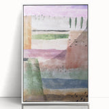 Modern Landscape Wall Art - Abstract Contemporary Poplar Design Print