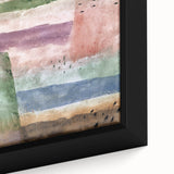 Modern Landscape Wall Art - Abstract Contemporary Poplar Design Print