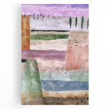 Modern Landscape Wall Art - Abstract Contemporary Poplar Design Print