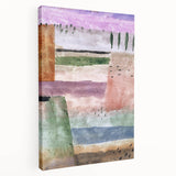 Modern Landscape Wall Art - Abstract Contemporary Poplar Design Print