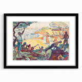 Harmonious Gathering - Modern Abstract Wall Art for Trendy Spaces
