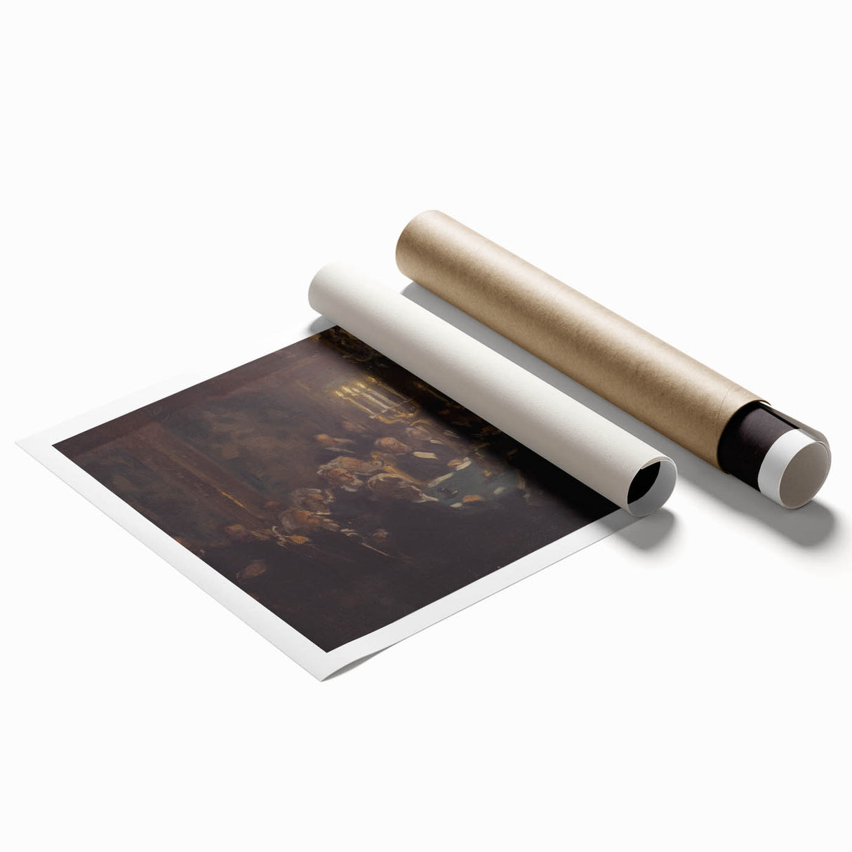 Elegant Society Gathering - Modern Wall Art for Sophisticated Decor