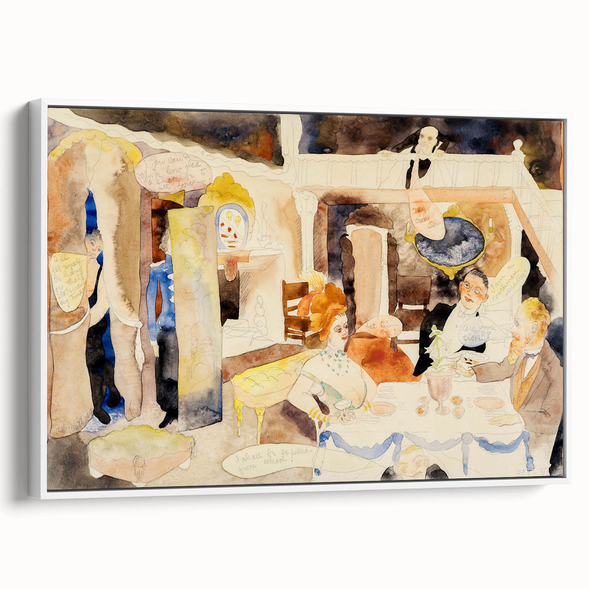 Abstract Modern Art Scene: Minimalist & Contemporary Wall Decor