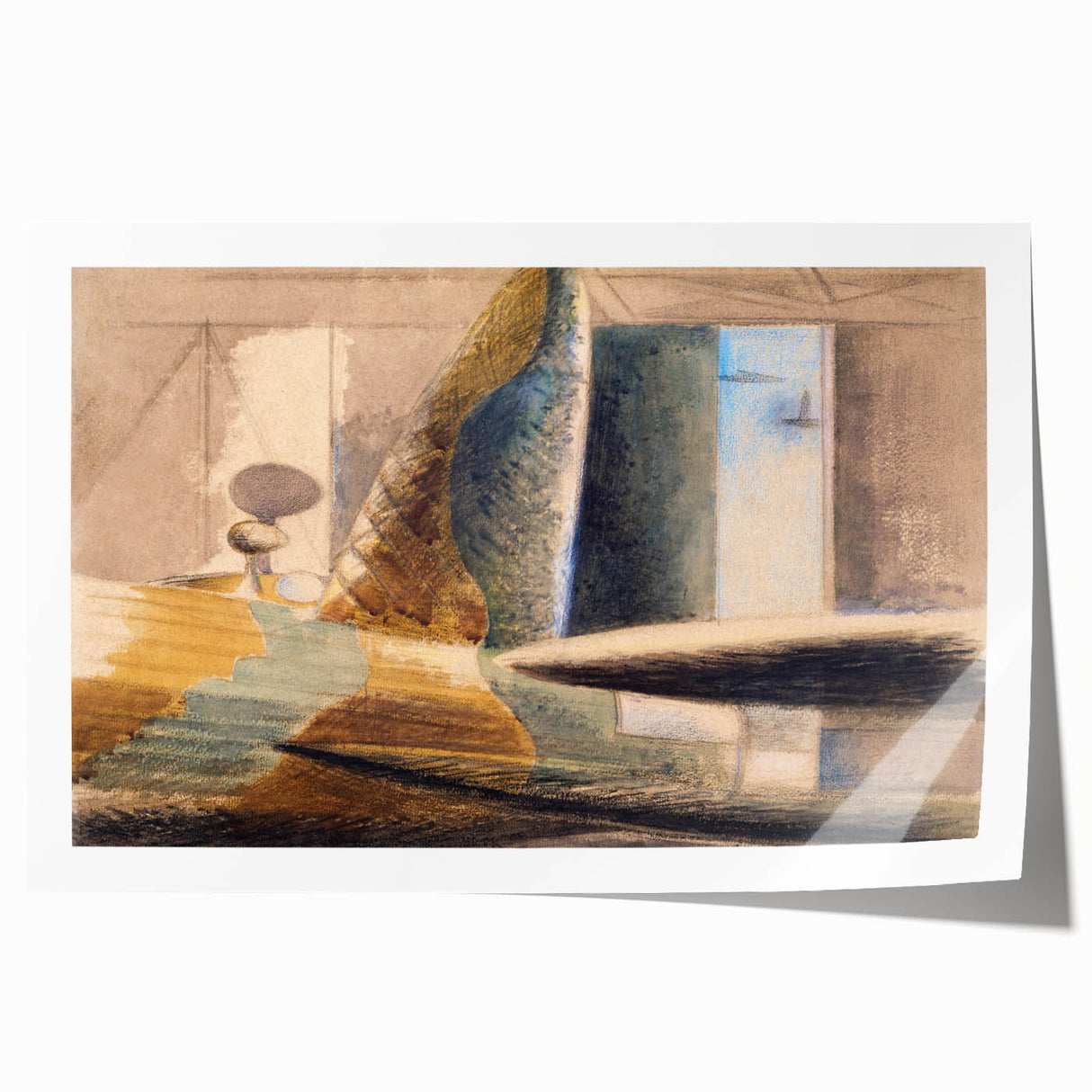 Abstract Minimalist Wall Art: Modern Design Elements for Home