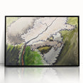 Abstract Modern Art: Contemporary Dogwood Design for Minimalist Decor