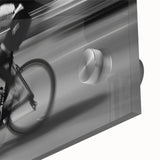 Cyclist in Motion – Emotive Urban Silhouette Photography Print