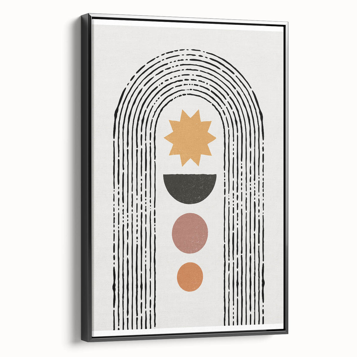 Framed Dining Room Prints - Modern Geometric Abstract Art
