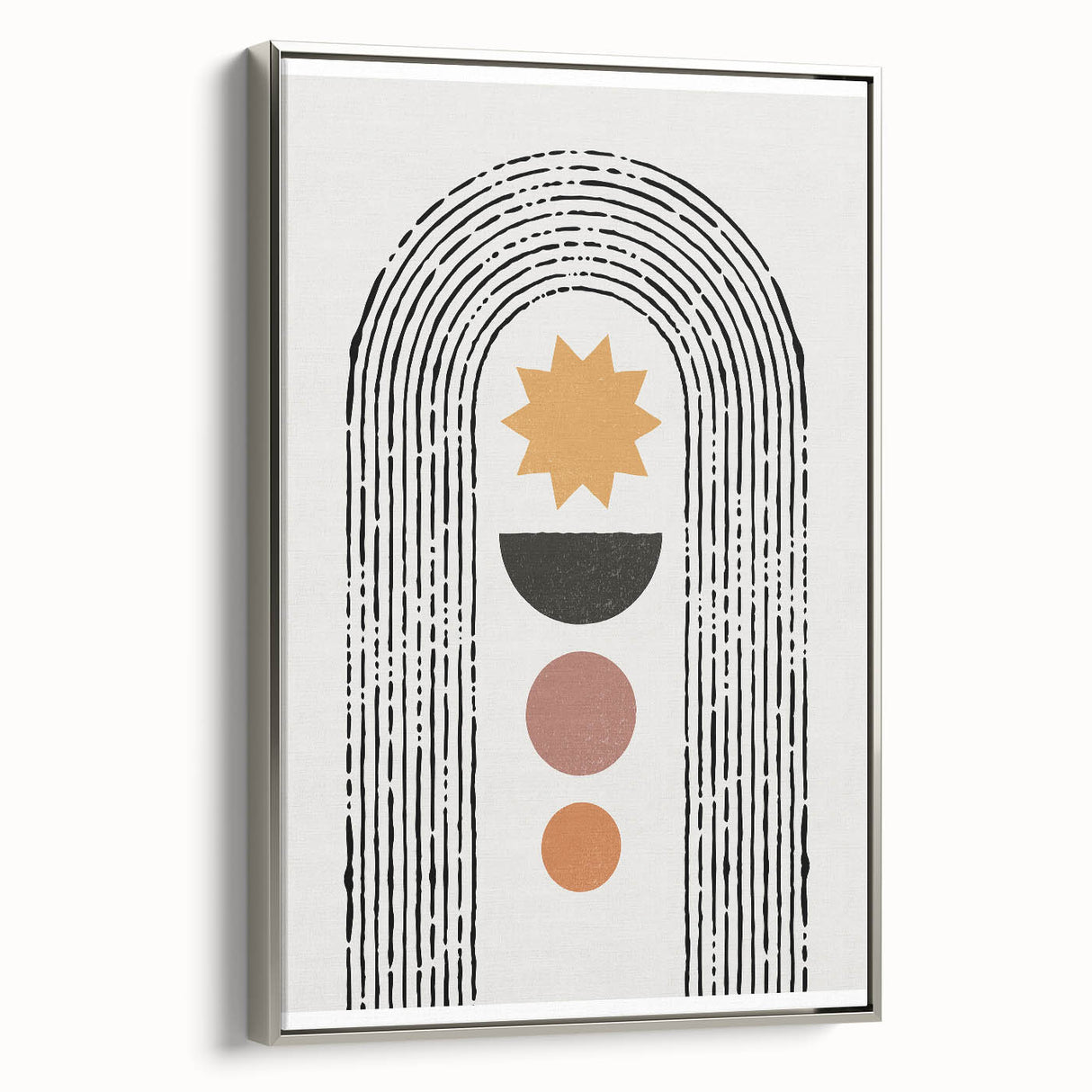 Framed Dining Room Prints - Modern Geometric Abstract Art
