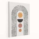 Framed Dining Room Prints - Modern Geometric Abstract Art