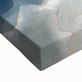 Serene White Blossoms – Modern Floral Wall Art for Living Room