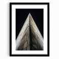 Extra large abstract art print featuring colorful, textured strokes on a black framed canvas, ideal for living room decor.