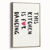 Framed canvas featuring a vintage poster-style landscape painting in black, ideal for bedroom wall art.