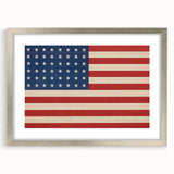 Vintage American Flag - USA Wall Art