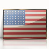 Vintage American Flag - USA Wall Art