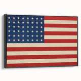 Vintage American Flag - USA Wall Art