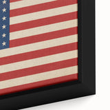 Vintage American Flag - USA Wall Art