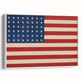 Vintage American Flag - USA Wall Art