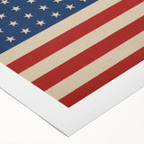 Vintage American Flag - USA Wall Art