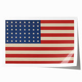 Vintage American Flag - USA Wall Art
