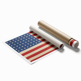 Vintage American Flag - USA Wall Art