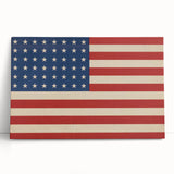 Vintage American Flag - USA Wall Art