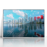 Patriotic Canadian Flag & Cityscape Prints - Canadian Heritage Wall Art
