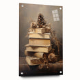 Rustic Winter Books – Elegant Christmas Wall Hangings