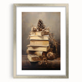 Rustic Winter Books – Elegant Christmas Wall Hangings