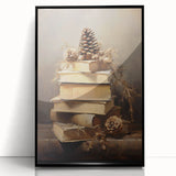 Rustic Winter Books – Elegant Christmas Wall Hangings