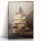 Rustic Winter Books – Elegant Christmas Wall Hangings