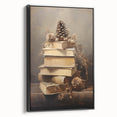 Rustic Winter Books – Elegant Christmas Wall Hangings