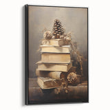 Rustic Winter Books – Elegant Christmas Wall Hangings