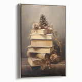 Rustic Winter Books – Elegant Christmas Wall Hangings