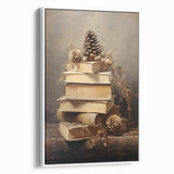 Rustic Winter Books – Elegant Christmas Wall Hangings