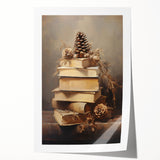 Rustic Winter Books – Elegant Christmas Wall Hangings