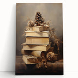 Rustic Winter Books – Elegant Christmas Wall Hangings