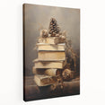 Rustic Winter Books – Elegant Christmas Wall Hangings
