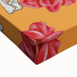 Floral Skeleton Halloween Wall Art - Spooky Chic Halloween Decor